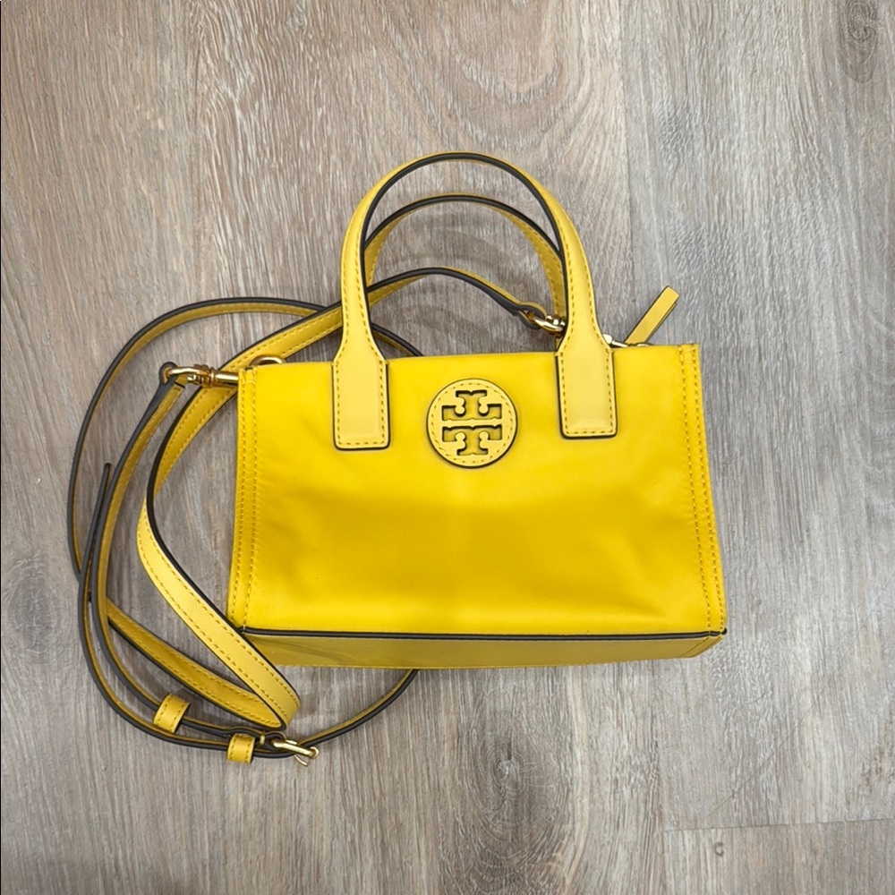 Tory Burch Yellow Crossbody Bag
